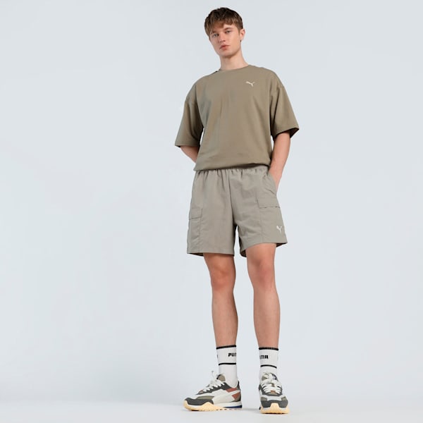 WARDROBE Essentials Men's Relaxed Fit  6" Cargo Shorts, Velvet Moss, extralarge-IND